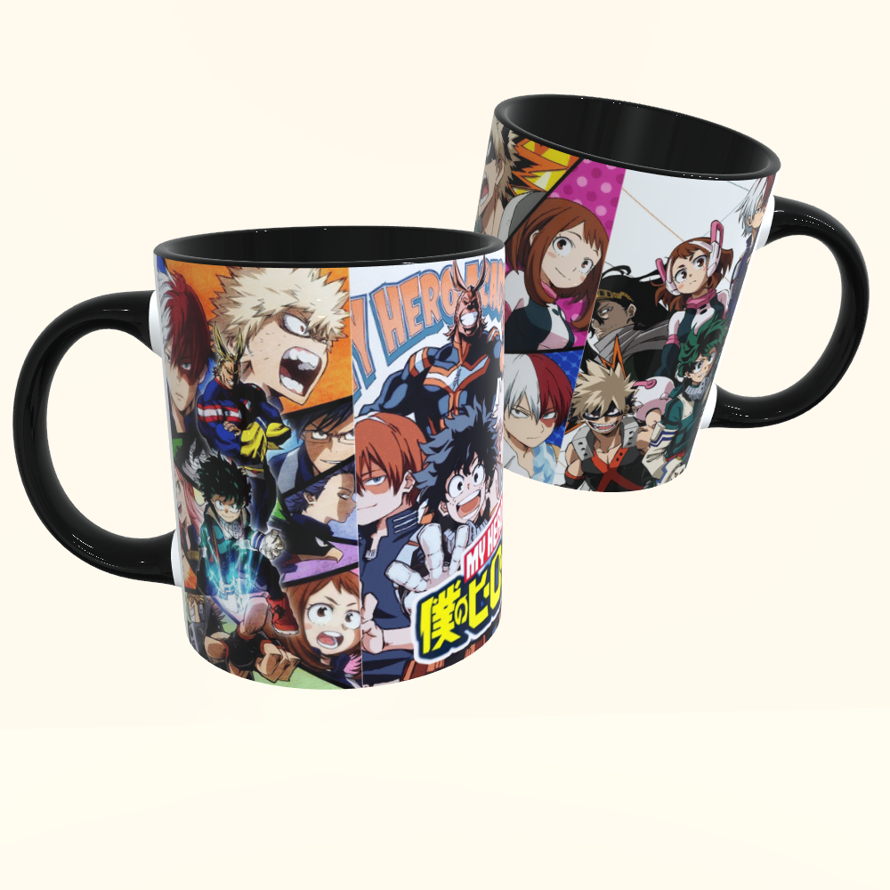 Caneca de Cerâmica Animes - My Hero Academia - Boku No Hero