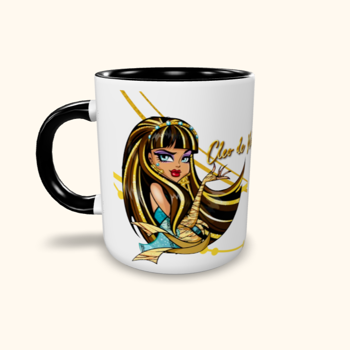 Caneca de Cerâmica Monster High - Cleo de Nile
