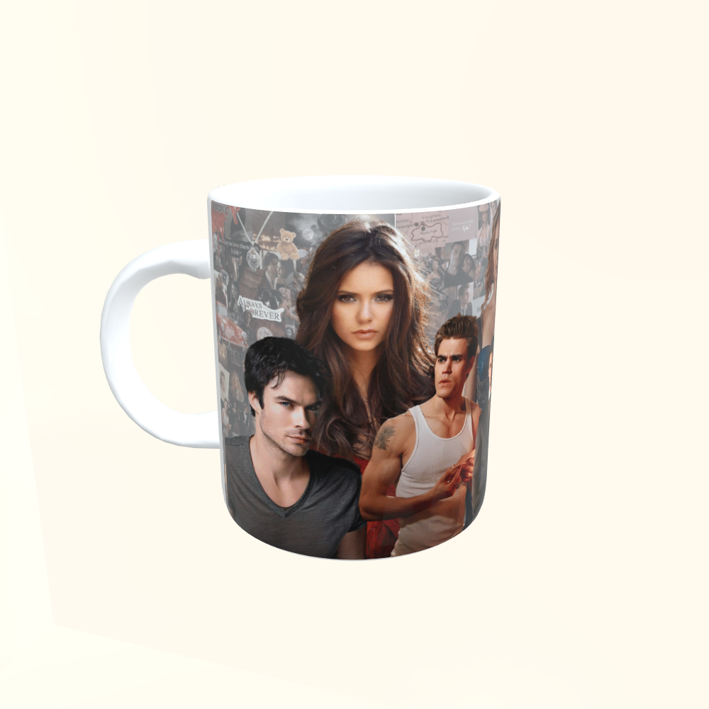 Caneca de Cerâmica Seriados - The Vampire Diaries - Diários de um vampiro