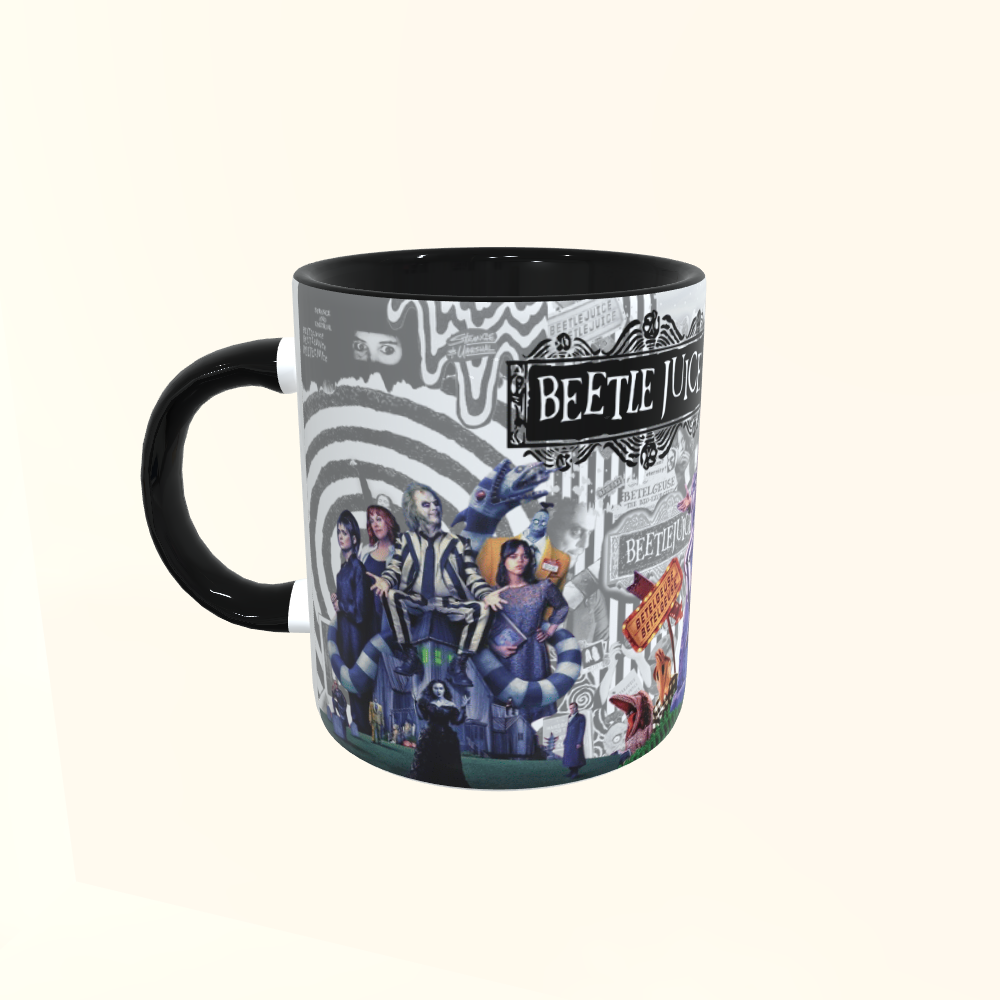Caneca de Cerâmica Filmes - Beetlejuice