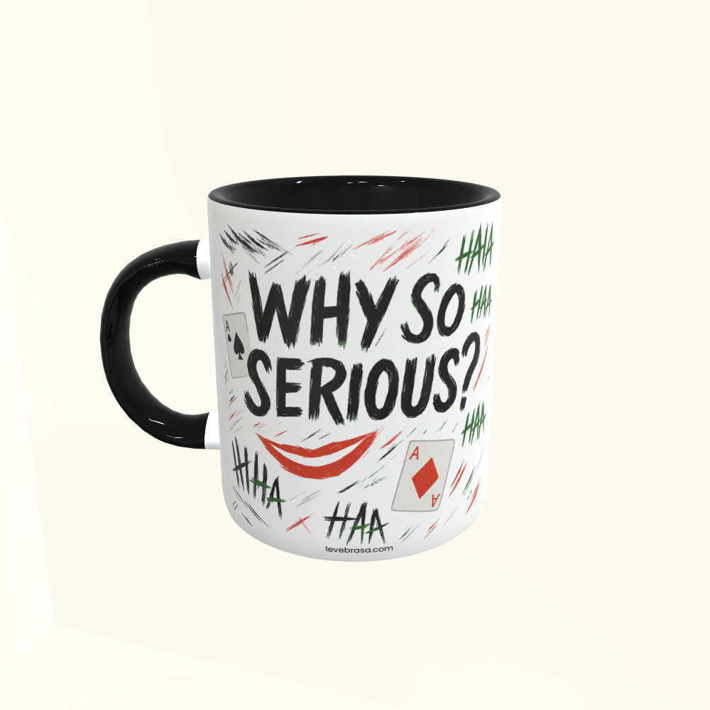 Caneca de Cerâmica Coringa - Why so Serious