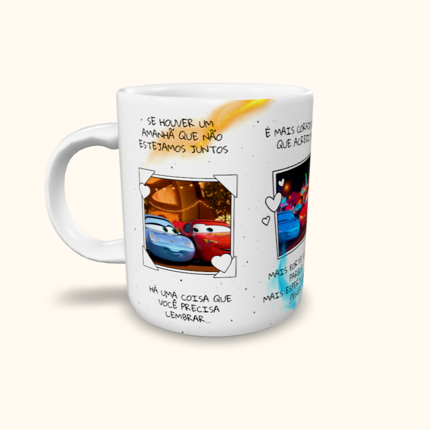 Caneca de Cerâmica Dia dos Namorados - McQueen & Sally