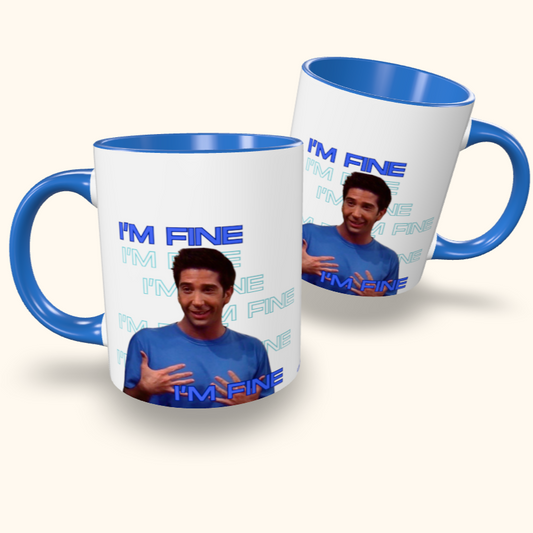 Caneca de Cerâmica Friends - I'm fine