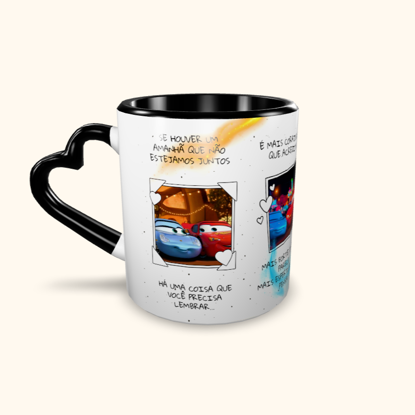 Caneca de Cerâmica Dia dos Namorados - McQueen & Sally