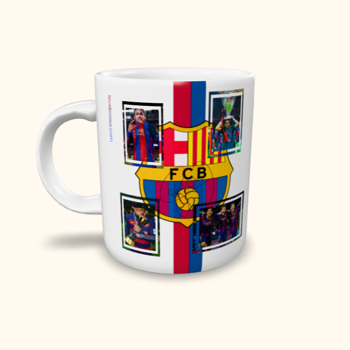 Caneca de Cerâmica Neymar - Barcelona