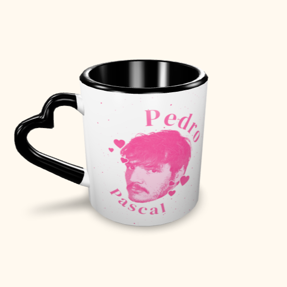 Caneca de Cerâmica Artistas - Pedro Pascal