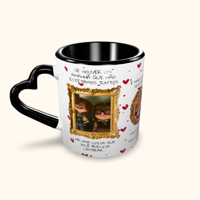 Caneca de Cerâmica Up Altas Aventuras - Se houver um amanhã