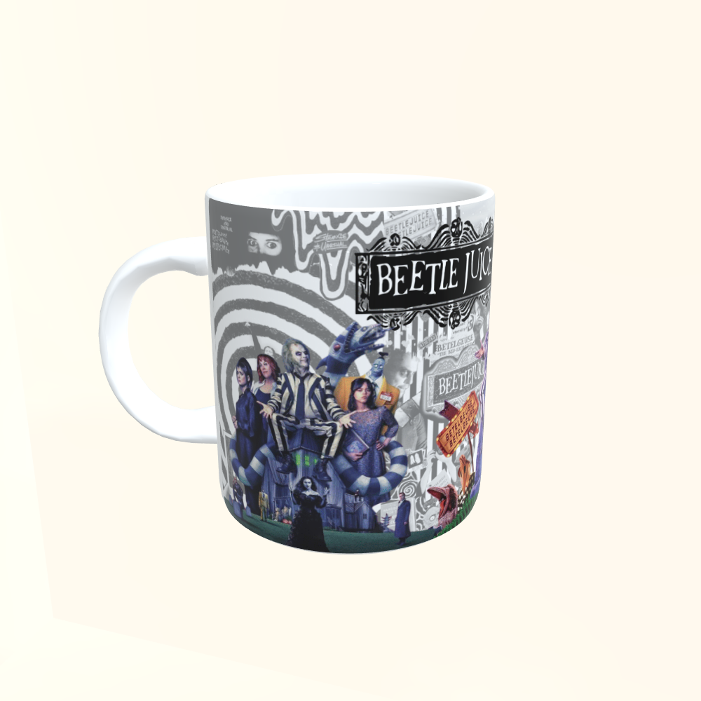 Caneca de Cerâmica Filmes - Beetlejuice