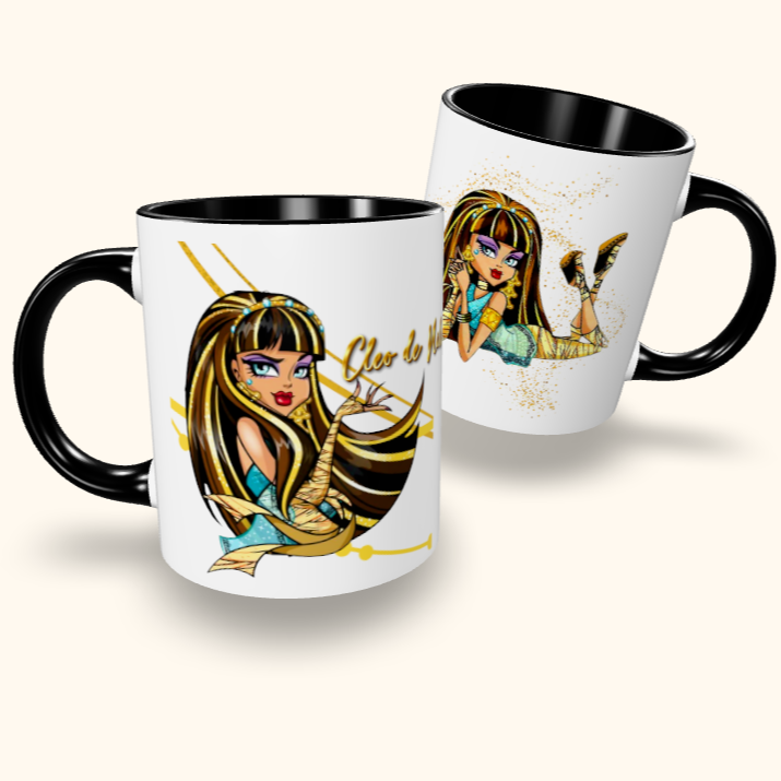 Caneca de Cerâmica Monster High - Cleo de Nile