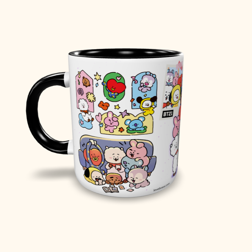 Caneca de Cerâmica BT21 2023