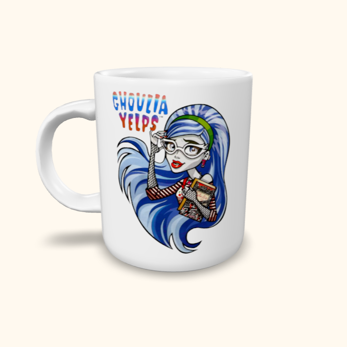 Caneca de Cerâmica Monster High - Ghoulia Yelps