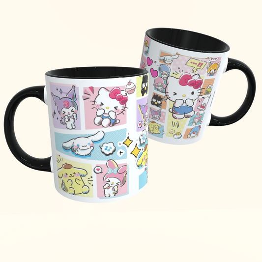 Caneca de Cerâmica Hello Kitty