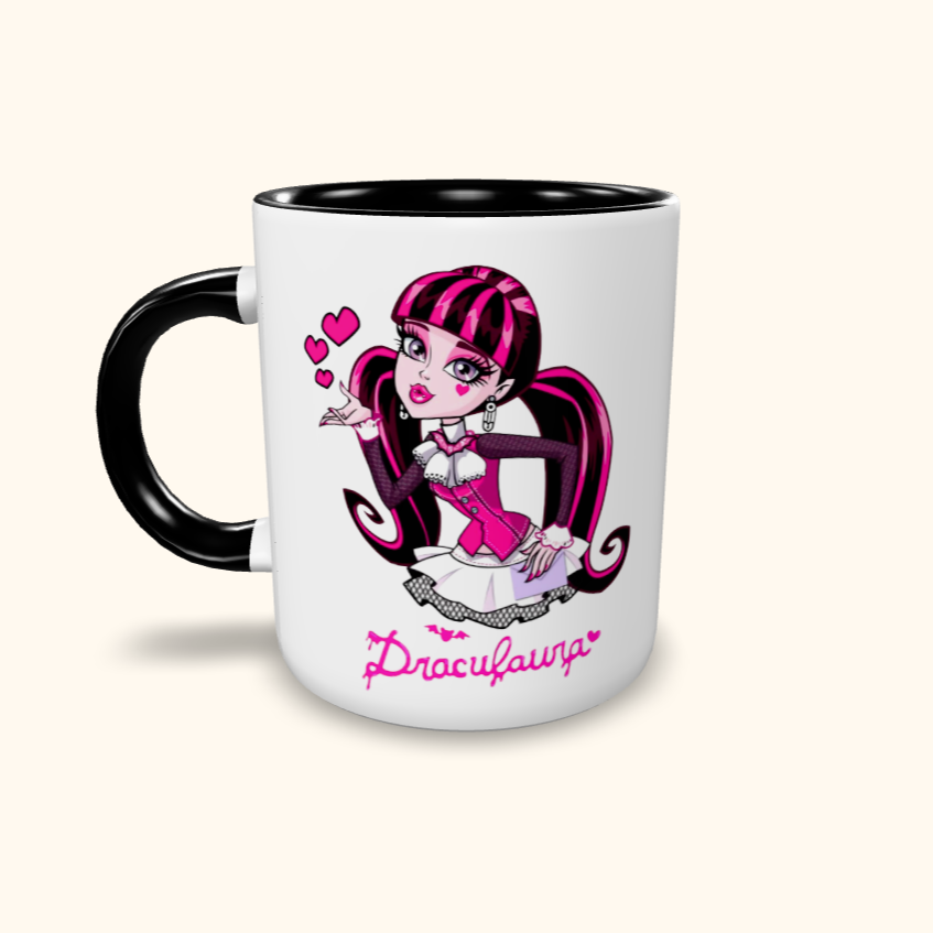 Caneca de Cerâmica Monster High - Draculaura