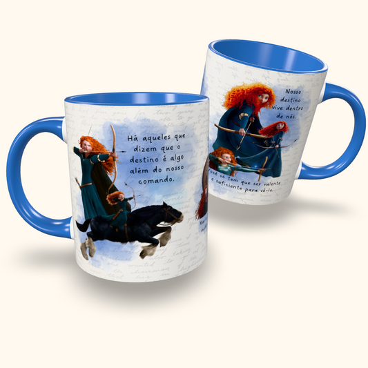 Caneca de Cerâmica Filmes - Valente - Merida