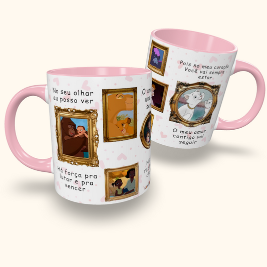 Caneca de Cerâmica Dia das Mães - Há força pra lutar