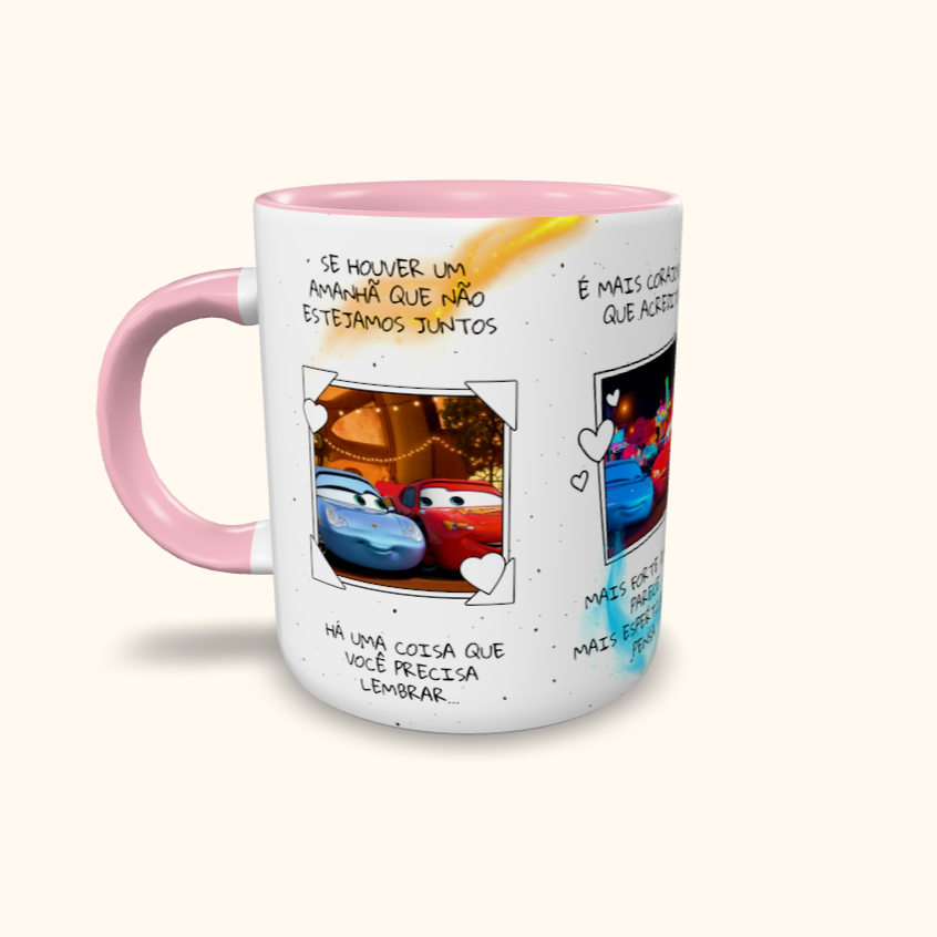 Caneca de Cerâmica Dia dos Namorados - McQueen & Sally