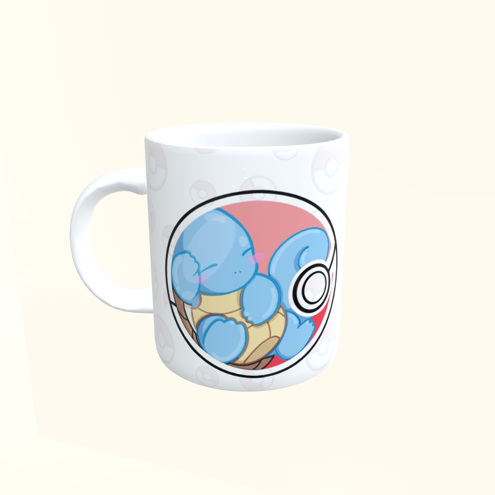 Caneca de Cerâmica Pokémon - Squirtle