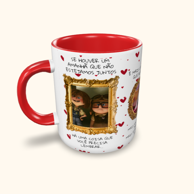 Caneca de Cerâmica Up Altas Aventuras - Se houver um amanhã