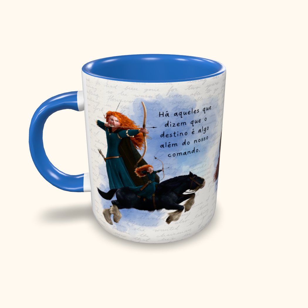 Caneca de Cerâmica Filmes - Valente - Merida