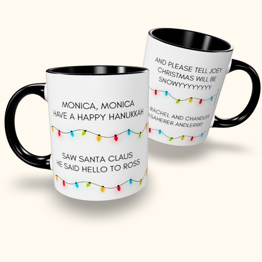 Caneca de Cerâmica Friends - Phoebe Christmas Song