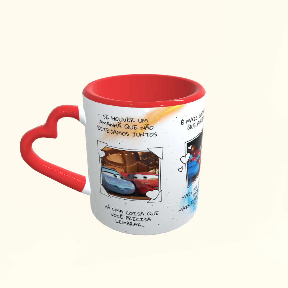 Caneca de Cerâmica Dia dos Namorados - McQueen & Sally