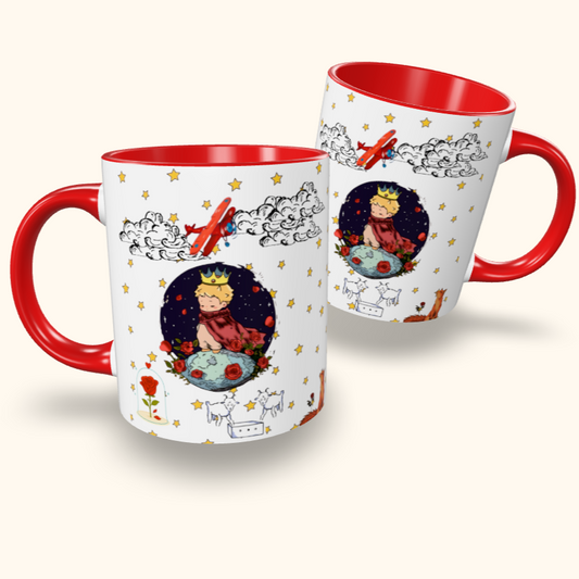Caneca de Cerâmica Pequeno Príncipe Desenho