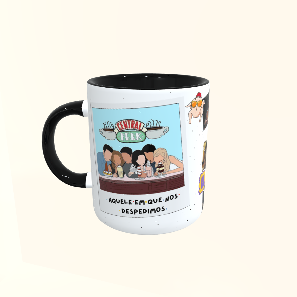 Caneca de Cerâmica Personalizada Friends - Aquele em que...