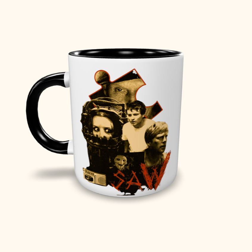 Caneca de Cerâmica Jogos Mortais - Saw