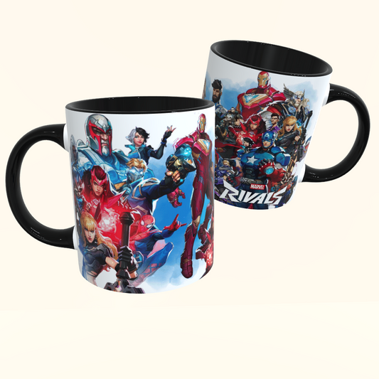 Caneca de Cerâmica Herois - Marvel Rivals - Campeões