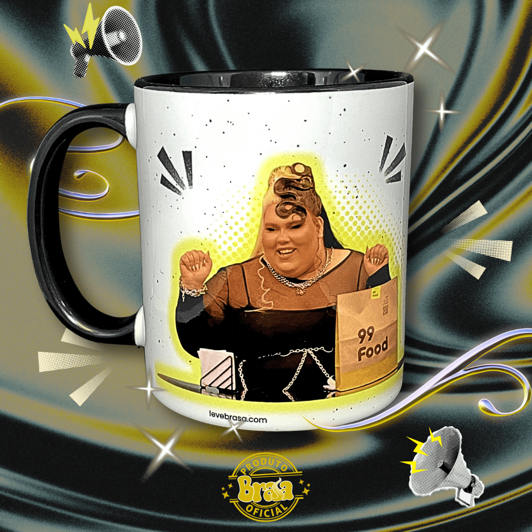 Caneca de Cerâmica Madrinha - Bora Lanchar