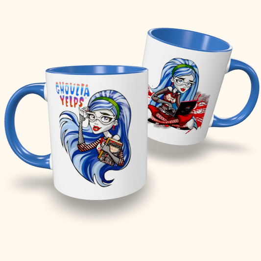 Caneca de Cerâmica Monster High - Ghoulia Yelps