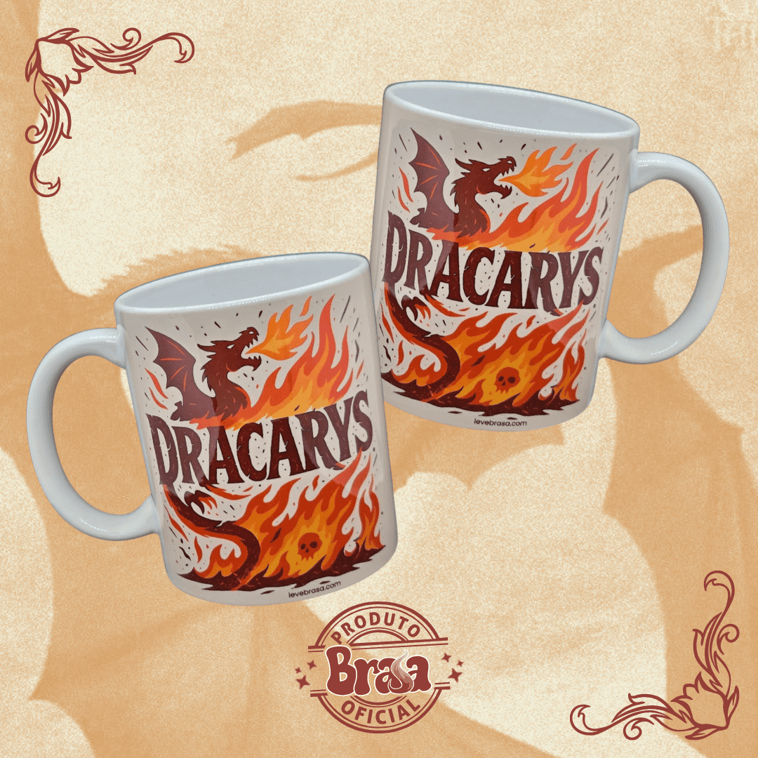 Caneca de Cerâmica Game of Thrones - Dracarys