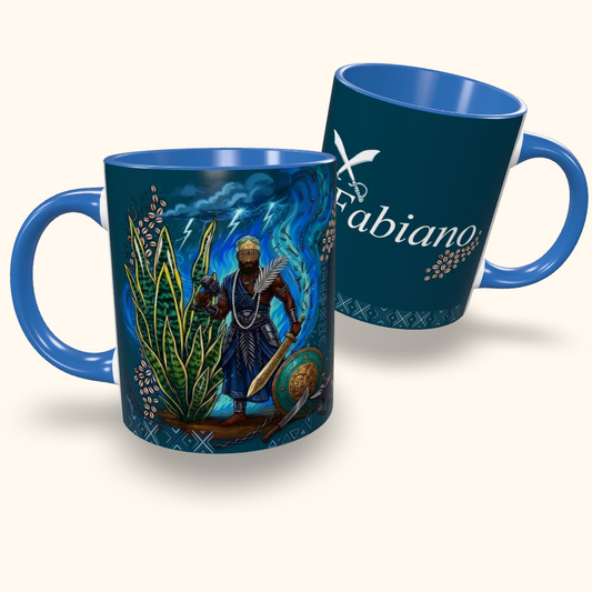 Caneca de Cerâmica Personalizada - Orixás - Ogum