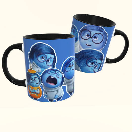 Caneca de Cerâmica Divertidamente - Tristeza