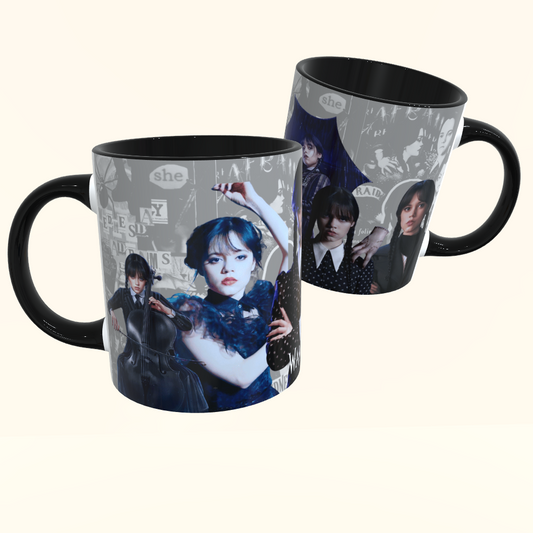 Caneca de Cerâmica Artistas - Wandinha