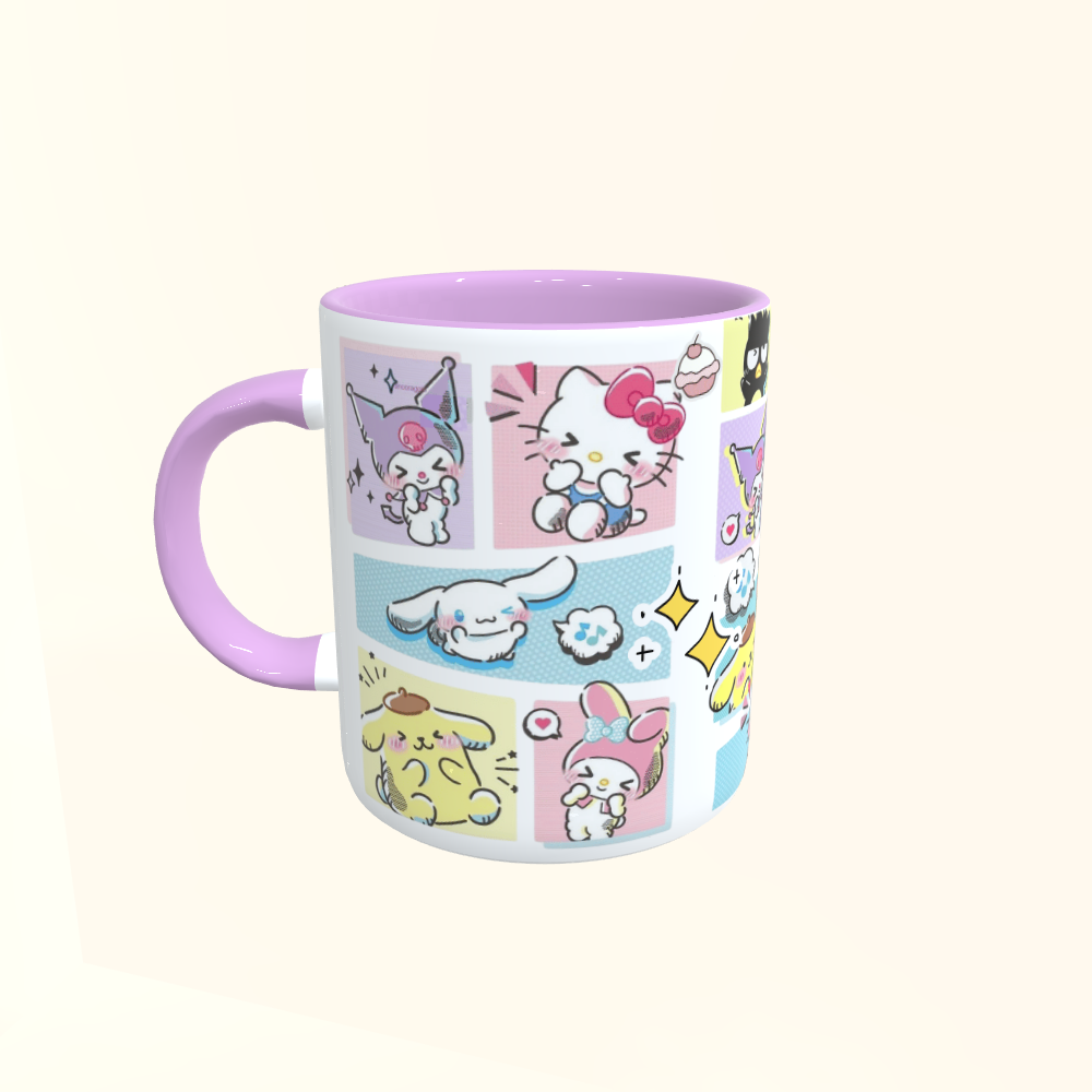 Caneca de Cerâmica Hello Kitty