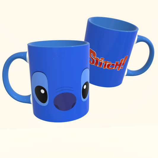 Caneca Base Personalizada Bocão - Stitch