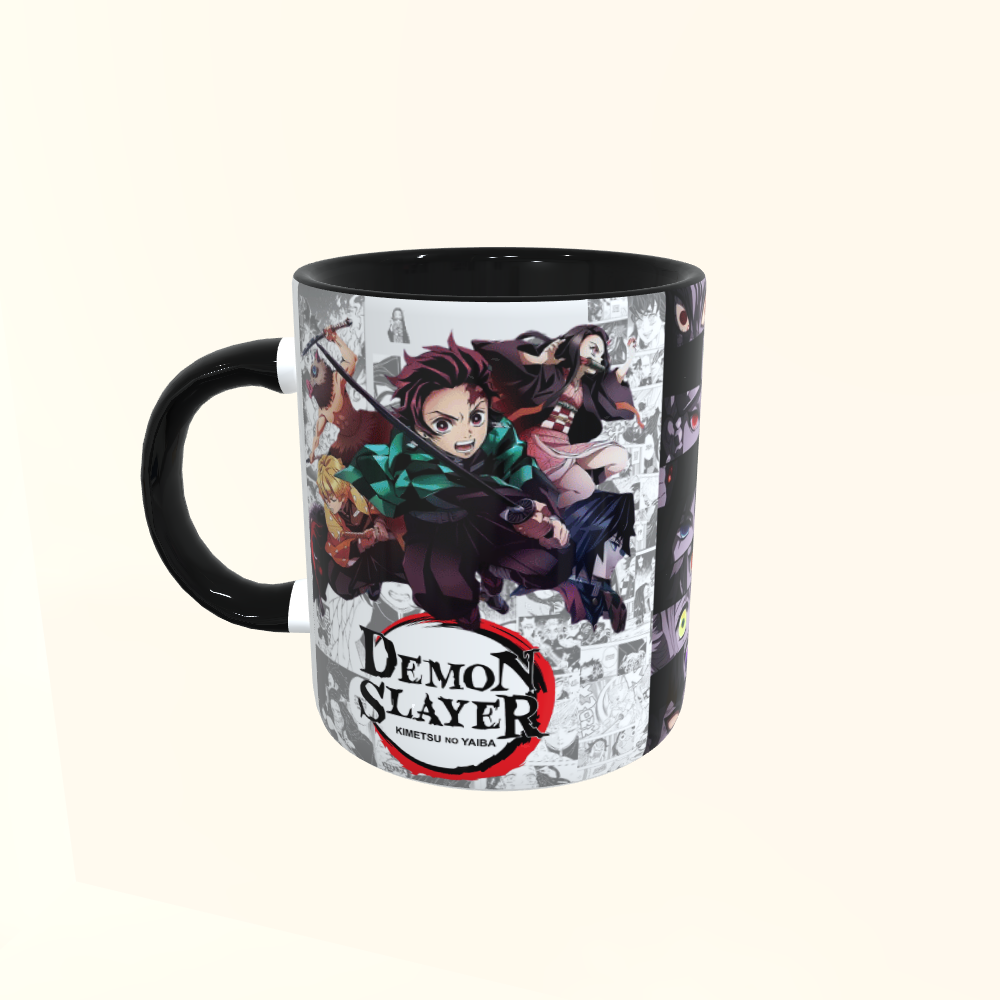 Caneca de Cerâmica Animes - Demon Slayer - Kimetsu no Yaiba