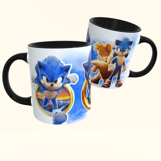 Caneca de Cerâmica Filmes - Sonic