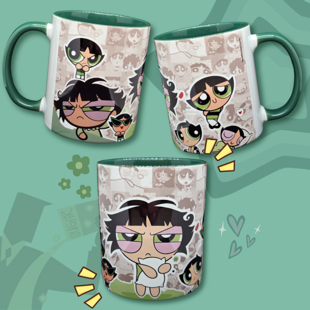 Caneca de Cerâmica Meninas Super Poderosas - Docinho