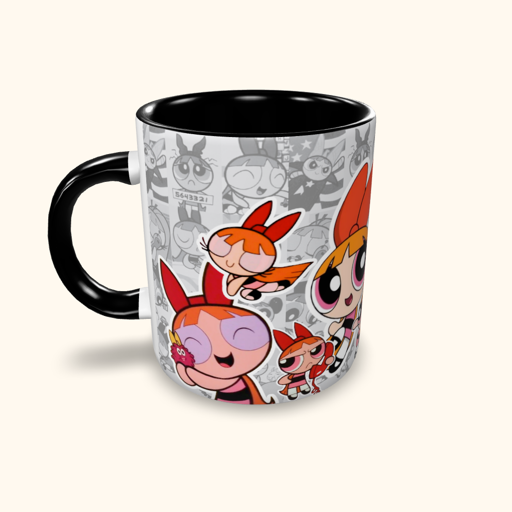 Caneca de Cerâmica Meninas Super Poderosas - Florzinha