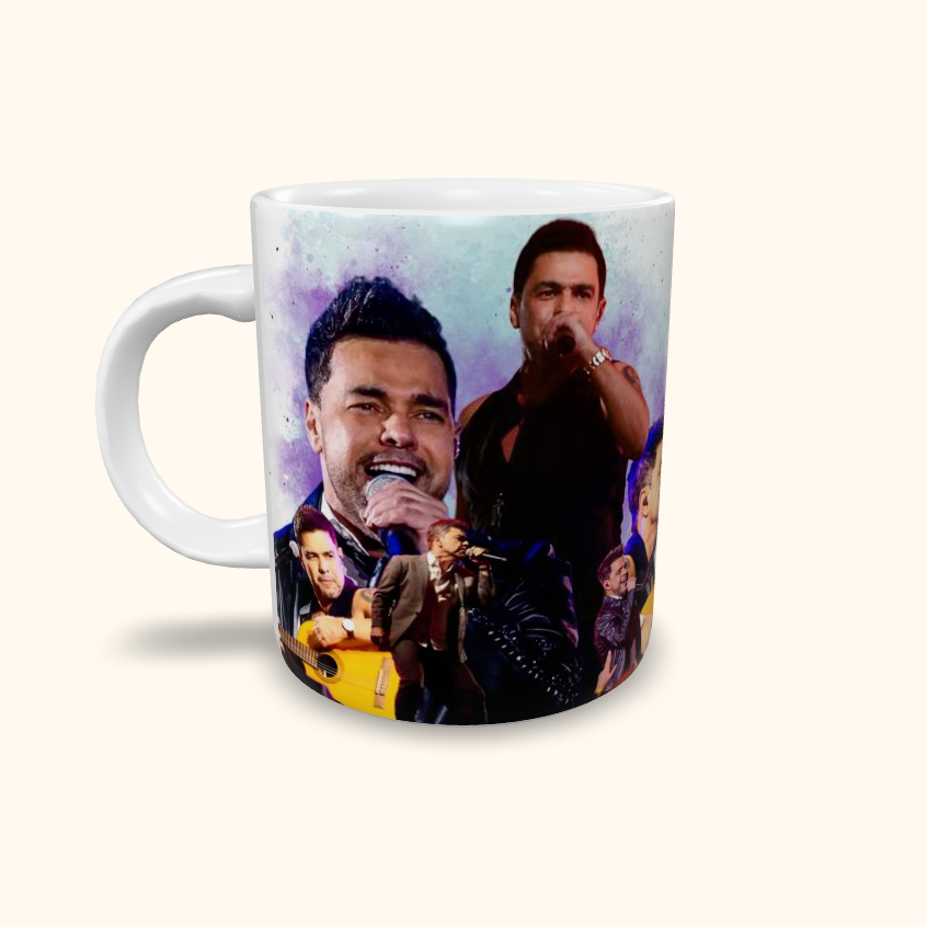 Caneca de Cerâmica Artistas - Zezé Di Camargo