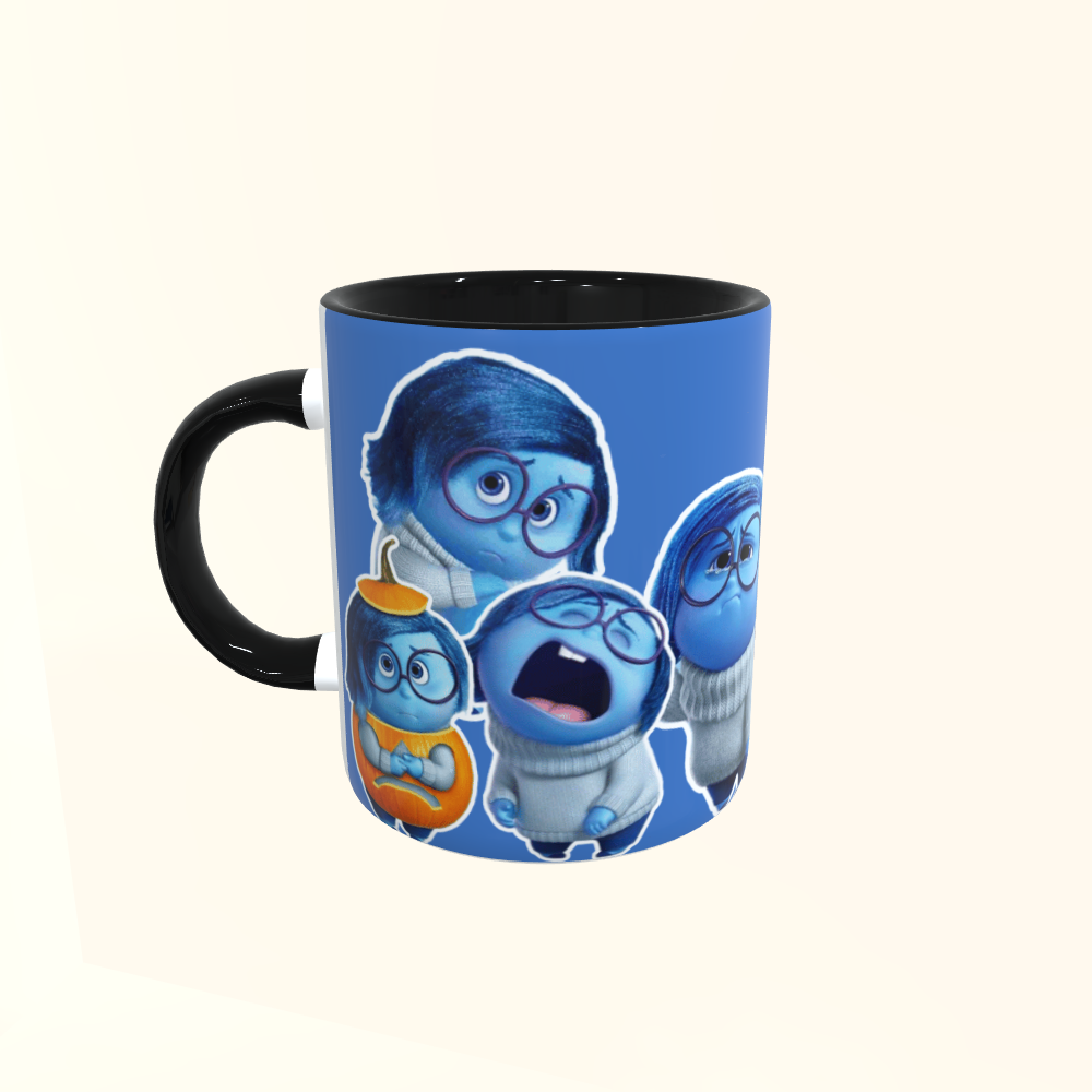 Caneca de Cerâmica Divertidamente - Tristeza
