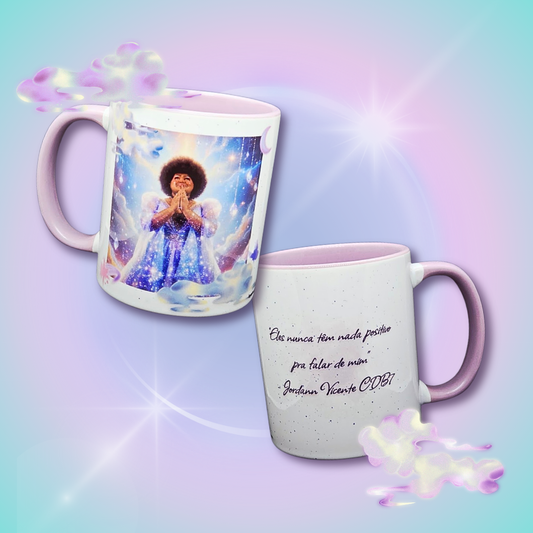 Caneca de Cerâmica Jordann - Nada positivo pra falar de mim