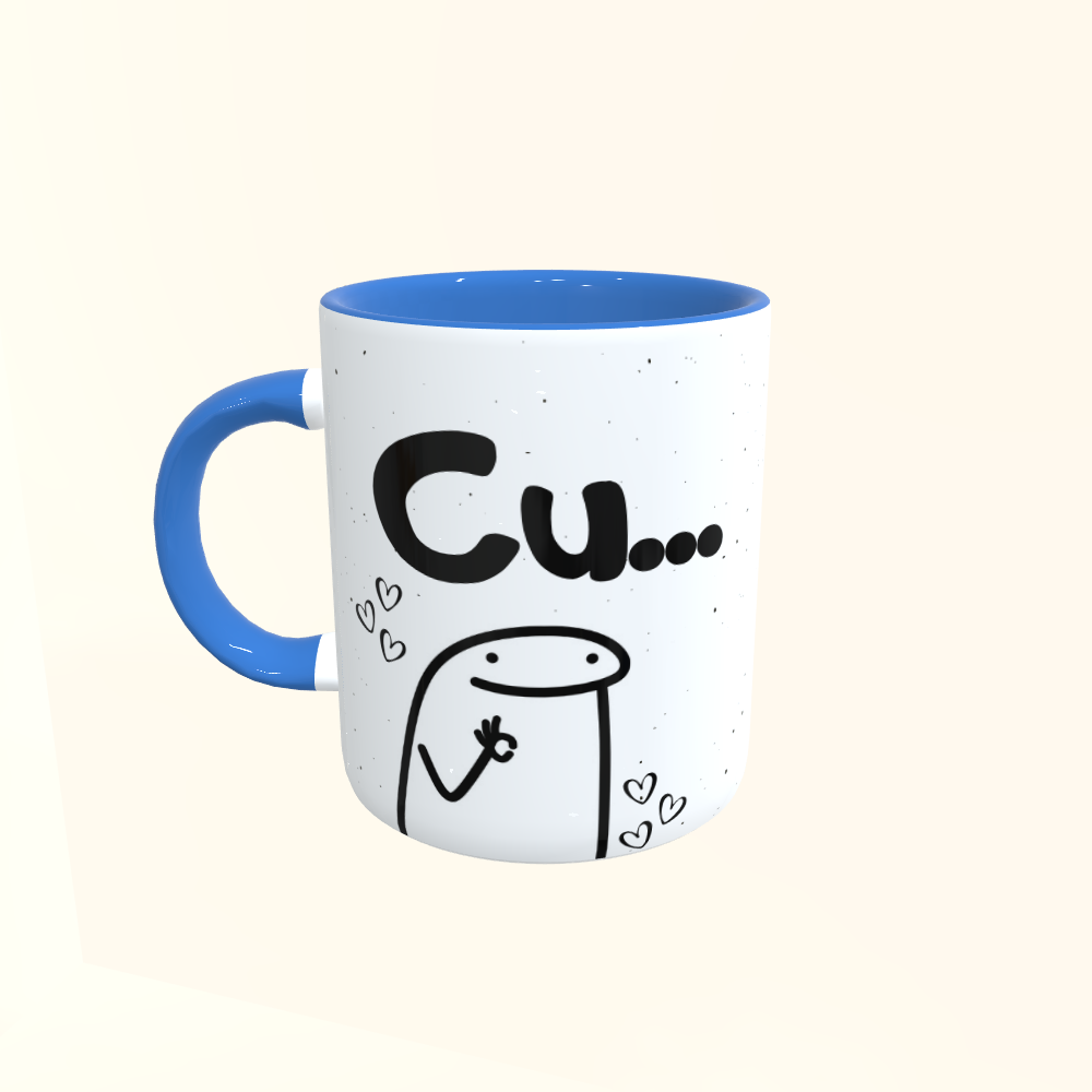 Caneca de Cerâmica Cu... nhado