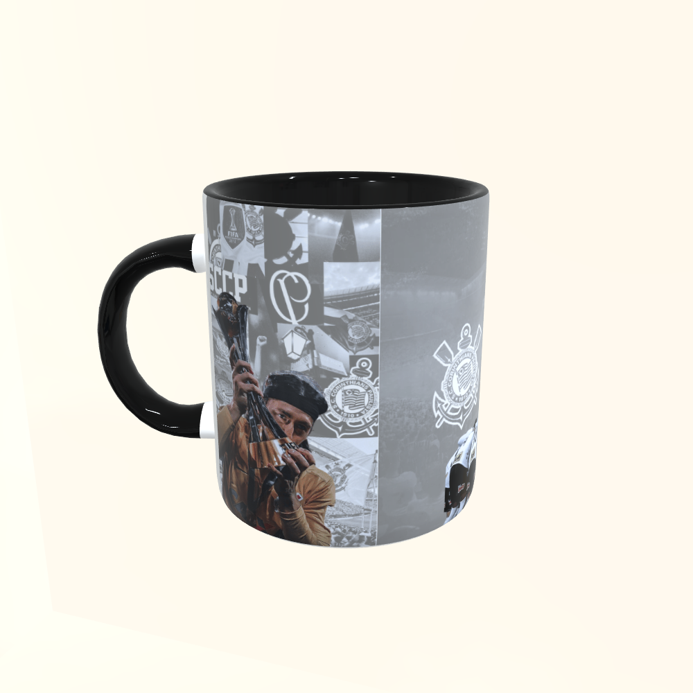 Caneca de Cerâmica Futebol - Corinthians - Time
