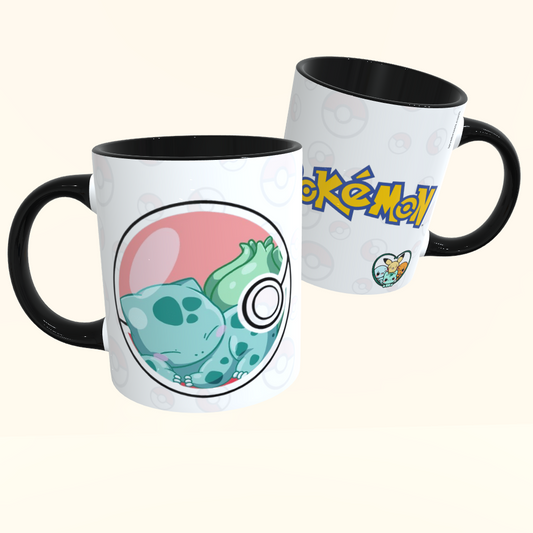 Caneca de Cerâmica Pokémon - Bulbassauro