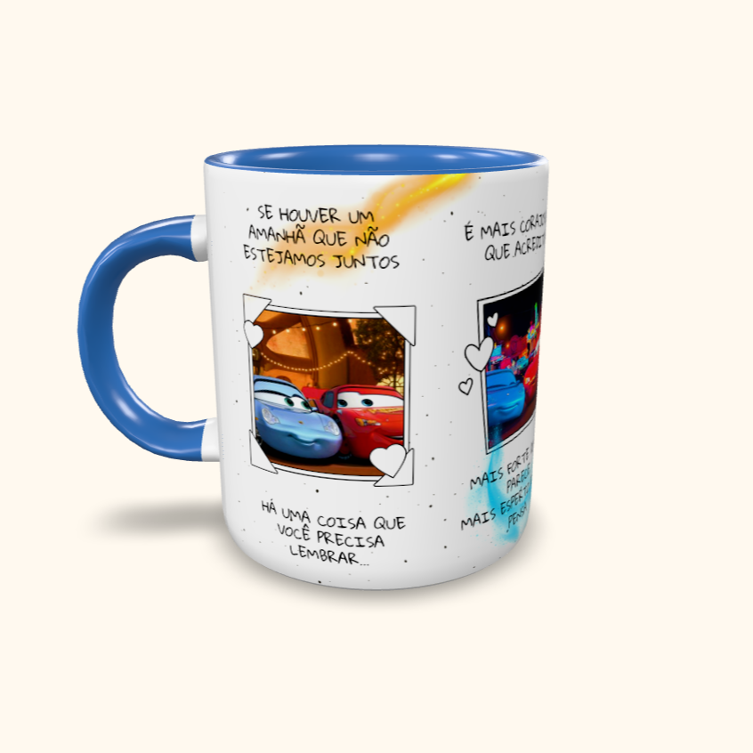 Caneca de Cerâmica Dia dos Namorados - McQueen & Sally