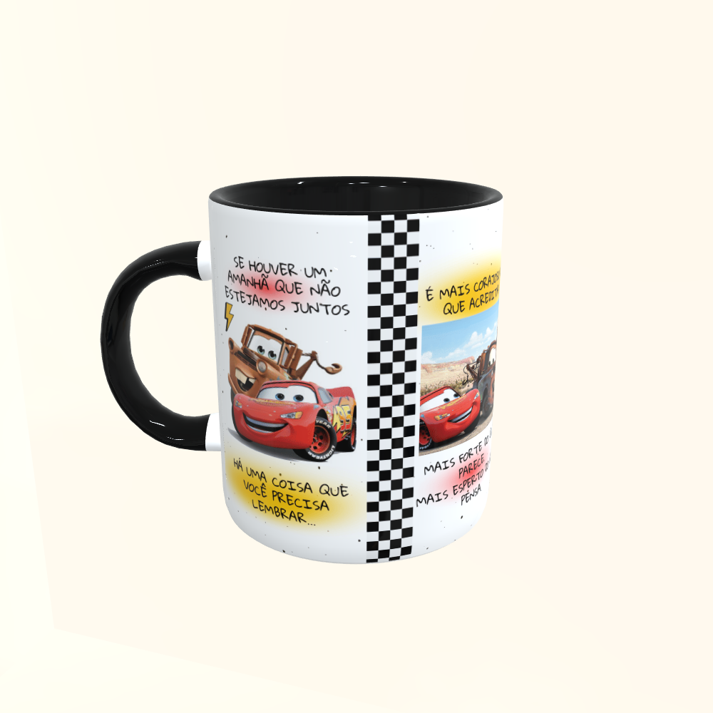 Caneca de Cerâmica McQueen & Mate