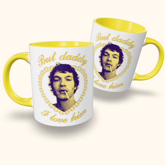 Caneca de Cerâmica Heated Rivalry - But daddy i love him - Connor Storrie